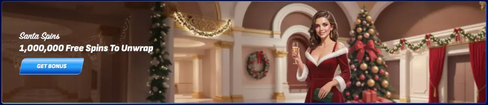Wonaco Santa Spins -lomatarjous valtavalla ilmaispyöräytyksillä